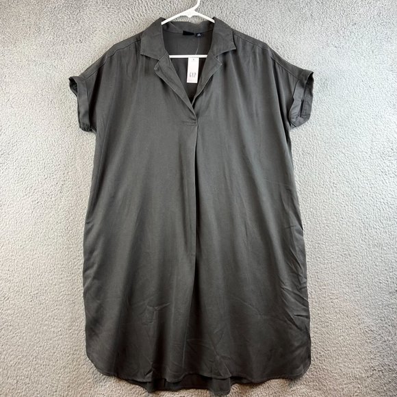 New Gap Women's XS Short Sleeve Button Up Dress - Picture 1 of 9